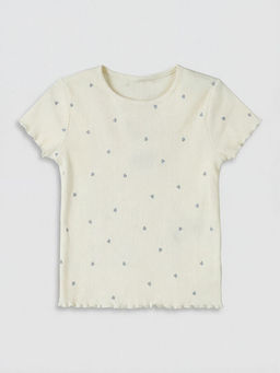 Kalp Desenli Fitilli K?z ?ocuk Ti??rt