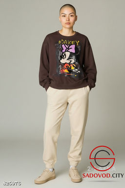 Толстовка женская с рисунком