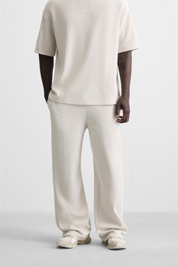VERTICAL TEXTURED JOGGERS - Zara фото 20