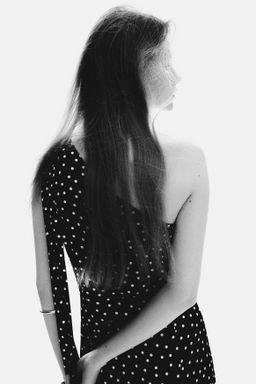 Vestido de sat?n con fular - H&m фото 4