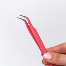 Пинцеты для наращивания ресниц, набор - 2 шт., МИКС