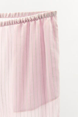 STRIPED PYJAMA TROUSERS - Zara фото 8