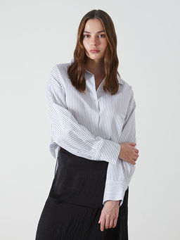 ?izgili Oversize Kad?n G?mlek