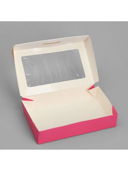 Цена за 5 шт. Кондитерская упаковка, коробка с ламинацией «Мазки», 20 х 12 х 4 см