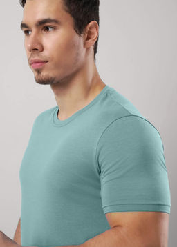CLE MF608311 Фуфайка муж модал т.голубой - Clever wear фото 4