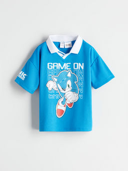 Sonic Bask?l? Erkek ?ocuk Ti??rt