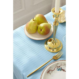 Скатерть Этель Shine 150*220 +/-3см, цв.серо-синий, пл. 192 г/м2, хл с ВГМО  фото 10