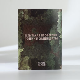 Подарочный набор С 23 февраля: блокнот А6 32 листа, значок, наклейки 12 шт., карандаши 2 шт. - Artfox фото 6