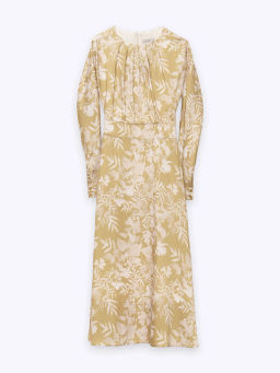 Платье приталенное с принтом цвет PL1192/biond - Emka фото 7