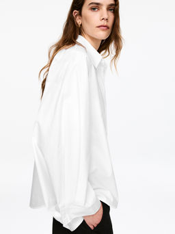Camisa de mangas voluminosas - H&m фото 6