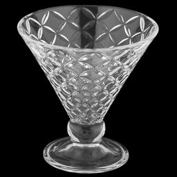 Креманка стеклянная Созвездие 325мл, д12см, h12см, на ножке, набор 6шт, в коробке, Дели Гласс (Deli Glass) (Китай) - Домашняя мода фото 3