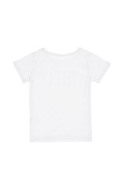 Белая базовая футболка для девочек - U.s. polo assn фото 2