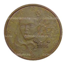 2 евроцента 2005 года Франция