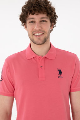 Erkek Pembe Basic Ti__rt Sepette S_rpriz _ndirim - U.s. polo assn фото 3