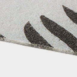 Коврик придверный Доляна Welcome home, 48×78 см, серый  фото 5