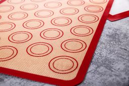 S-CHIEF SHF-0080 Мат для выпечки с разметкой для пирожных макарон 29.5 см х 42 см 1 шт  фото 5