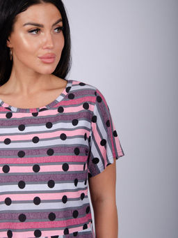 Платье "Линда" бордо, трикотаж