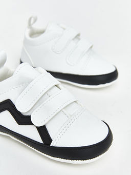 Deri G?r?n?ml? Erkek Bebek Spor Ayakkab?