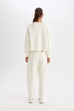 DeFactoFit НБА Лос-Анджелес Лейкерс Морковный крой с двумя карманами и эластичной резинкой на талии Кружева Базовые прямые спортивные штаны стандартной длины Стандартная длина  фото 5