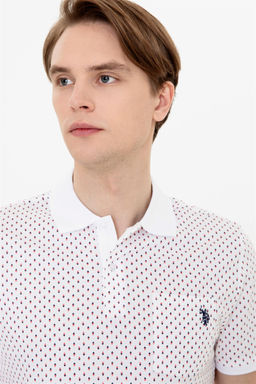 U. S. Polo Assn Мужская красная футболка с воротником-поло - U.s. polo assn фото 8