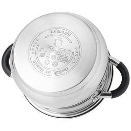 НАБОР КАСТРЮЛЬ AGNESS СО СТЕКЛ.КРЫШКАМИ 6ПР.1,7/2,6/3,5 Л. РАЗМЕР 16X9,5/18X11,5/20X12.5 СМ  фото 3