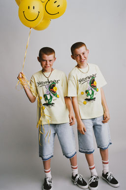 SMILEYWORLD ® PRINT T-SHIRT - Zara фото 5