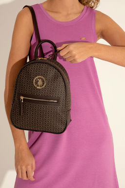 Женский коричневый рюкзак Неожиданная скидка в корзине