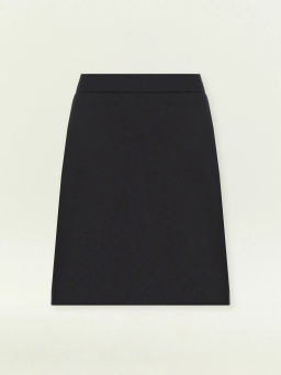 Юбка мини из костюмной шерсти, S1090/laine