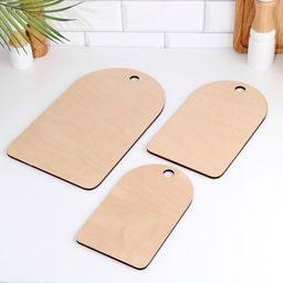 Набор разделочных досок Овал 3 шт - Simaland фото 3
