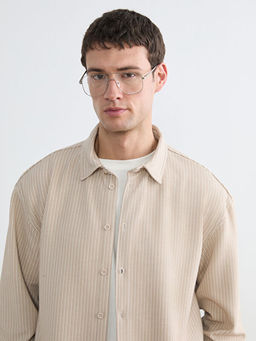 Regular Fit Dokulu Erkek G?mlek