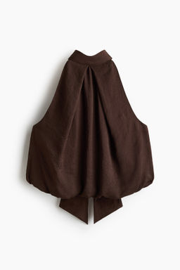 Top halter de sat?n - H&m фото 2