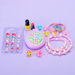 Набор стилиста "Маленькая модница" (17 предметов) в коробке