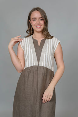 Платье  100% лен