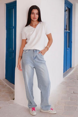 12850 Джинсы светло-голубые - Martichelli фото 2