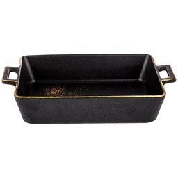 БЛЮДО ДЛЯ ЗАПЕКАНИЯ BRONCO MIDNIGHT GOLD 25*15*5 СМ 900 МЛ