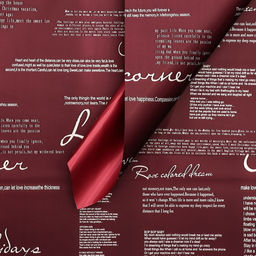 Цена за 20 шт. Пленка для цветов и букетов «Новости Love», винный, 58×58 см