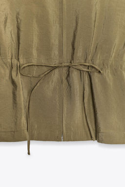 ADJUSTABLE FLOWING GILET - Zara фото 4