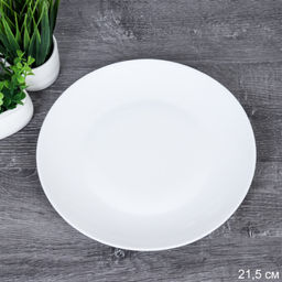 Тарелка 220 мм Дэй белая / FLYGP85 (WHITE) /уп 6/48/
