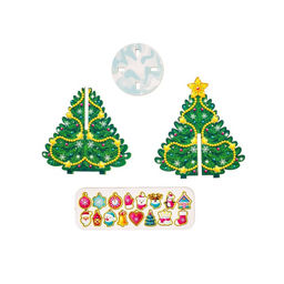 Модель из дерева WoodLand Toys «Ёлка сборная. Игрушки ассорти»