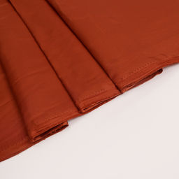 Лоскут сатина, цвет терракотовый, 100 150см, 100% п/э - Страна карнавалия фото 2