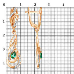 СЕРЬГИ 32111688Р - Красная пресня фото 4