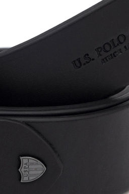 Мужской черный пояс - U.s. polo assn фото 4