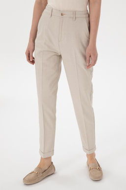 Kad_n A__k Haki _izgili Kanvas Pantolon Sepette S_rpriz _ndirim - U.s. polo assn фото 2
