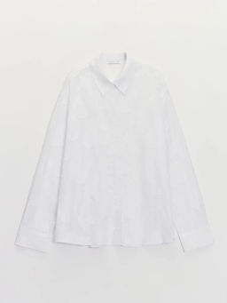 Свободная рубашка из хлопка ZR2605022005-2 / Zarina