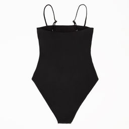 Купальник женский слитный MINAKU Basic, размер 48, чёрный