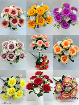 Искусственные цветы, 55 см.