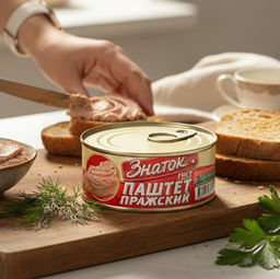 Паштет Пражский КЛЮЧ 230г