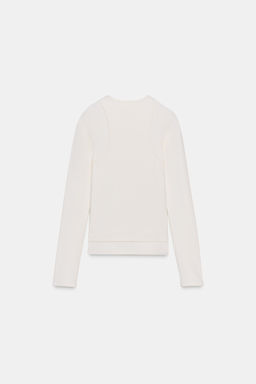 DOUBLE EMBROIDERED T-SHIRT - Zara фото 7