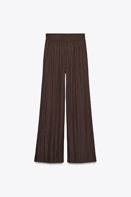 WIDE FLOWING TROUSERS - Zara фото 9