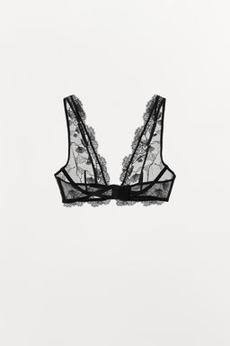 UNDERWIRED LACE BRA - Zara фото 7